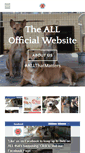 Mobile Screenshot of animalloversleague.com